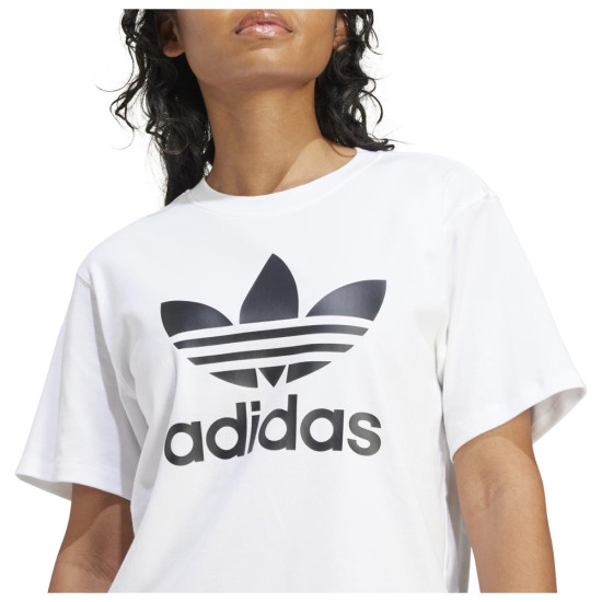 Adidas Γυναικεία κοντομάνικη μπλούζα Trefoil Regular Tee